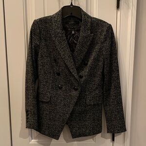 White House Black Market Gray Blazer
